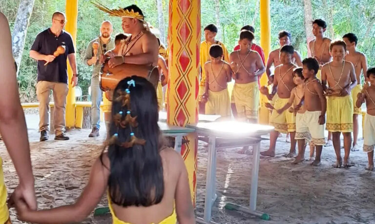 Aldeia terena de Avaí, em São Paulo