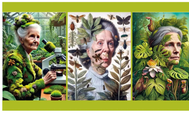 Exposição apresenta mulheres e plantas